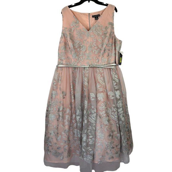 Jessica Howard Dresses & Skirts - Jessica Howard Rose Pink & Silver Elegant Gown